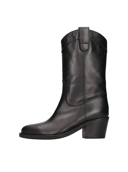 Leather cowboy boots VIA ROMA 15 | 4005 VENICENERO